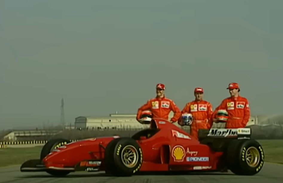Screenshot of Michael Schumacher from documentary - Michael Schumacher: The Making of a Legend (2019)