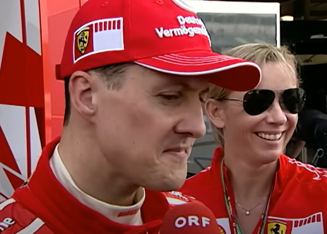 Screenshot of Michael Schumacher from documentary - Michael Schumacher: The Making of a Legend (2019)