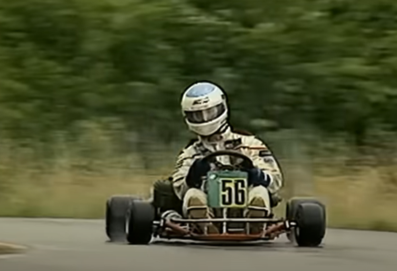 Screenshot of Michael Schumacher from documentary - Michael Schumacher: The Making of a Legend (2019)