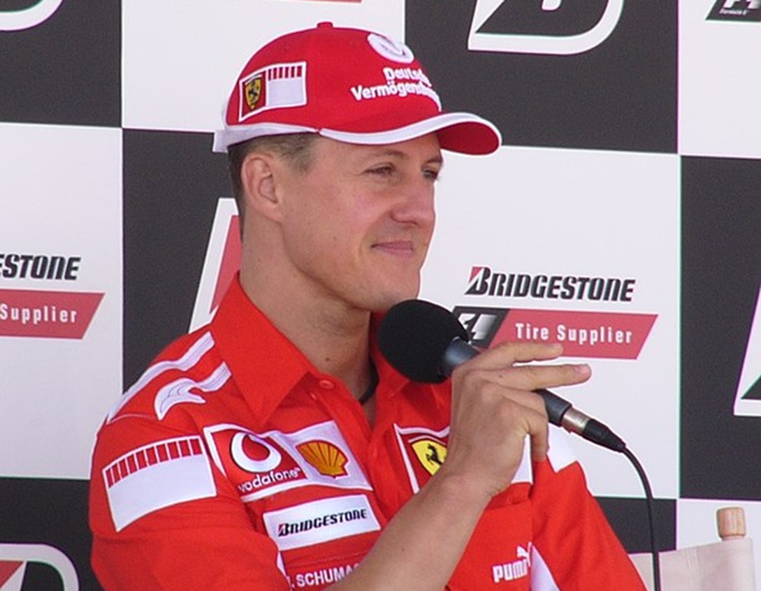 Michael Schumacher at 2005 United States Gp.