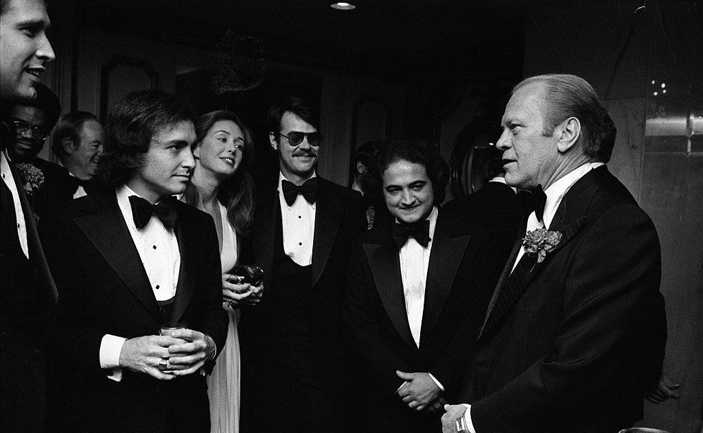 President Gerald R. Ford Talking with Chevy Chase