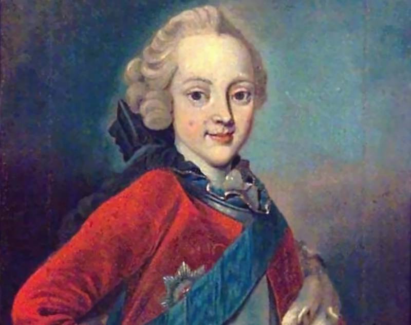 Christian VII as a child