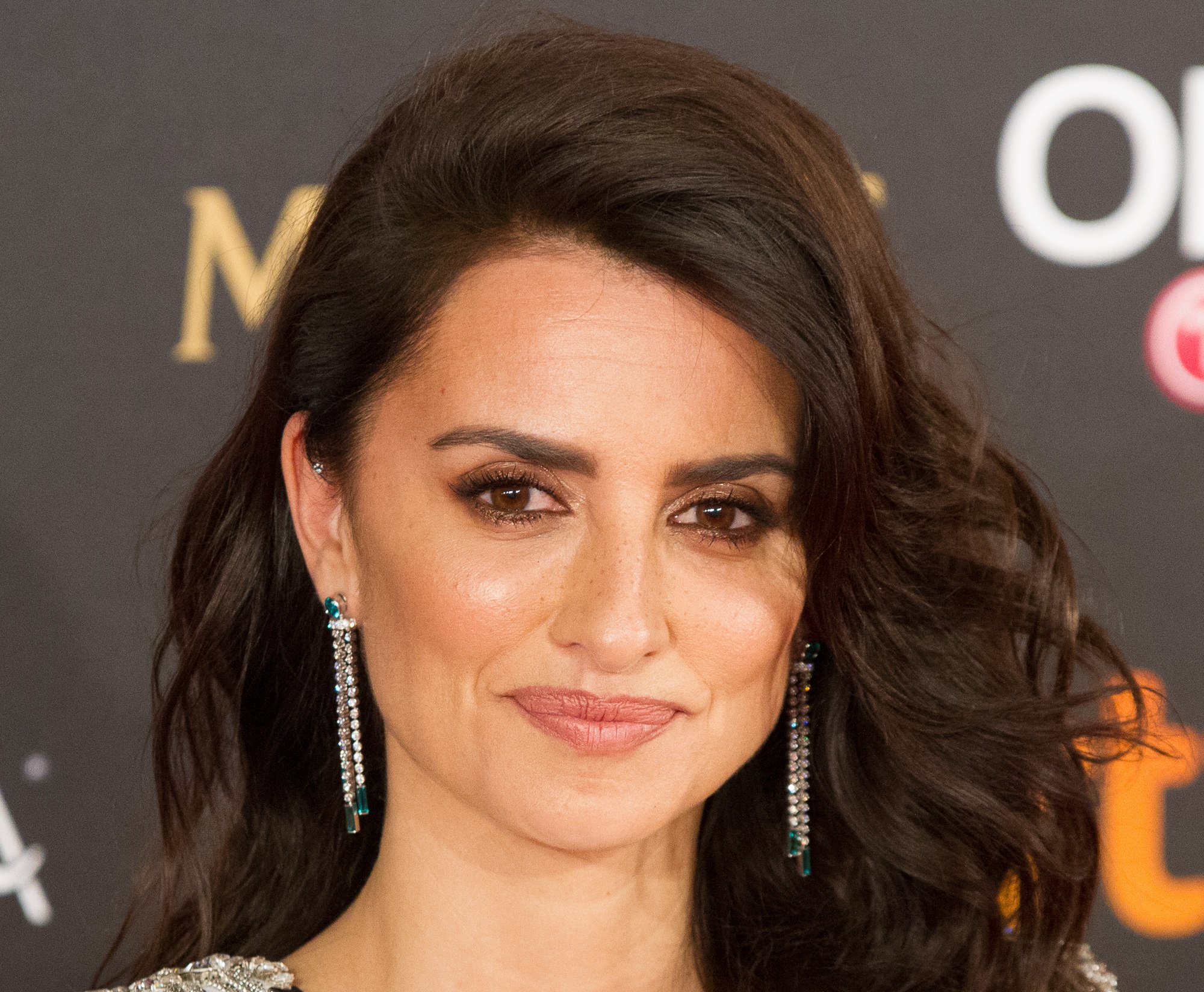 Portrait Photo of Penélope Cruz at the 32nd Goya Awards, 2018.