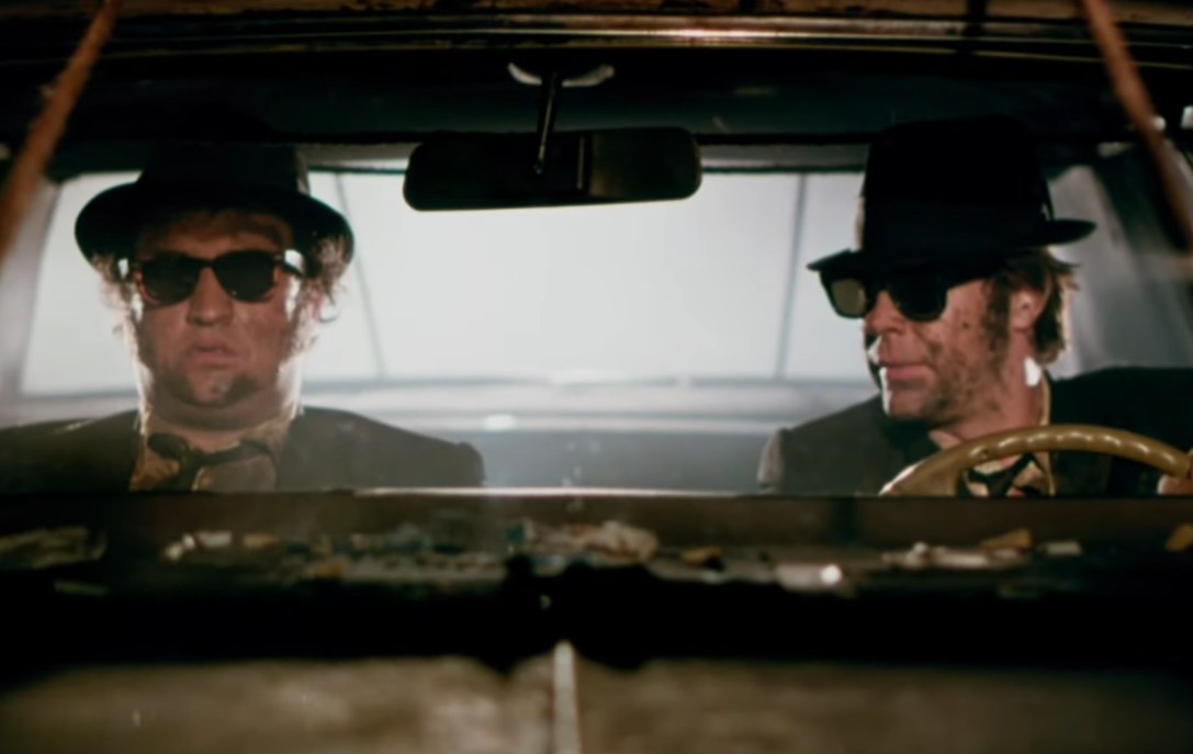 Screenshot from the movie The Blues Brothers (1980)