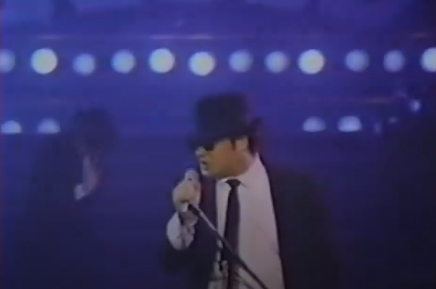 Screenshot from the movie Wired (1989)