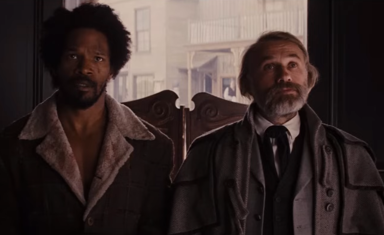 A screenshot of the movie Django Unchained