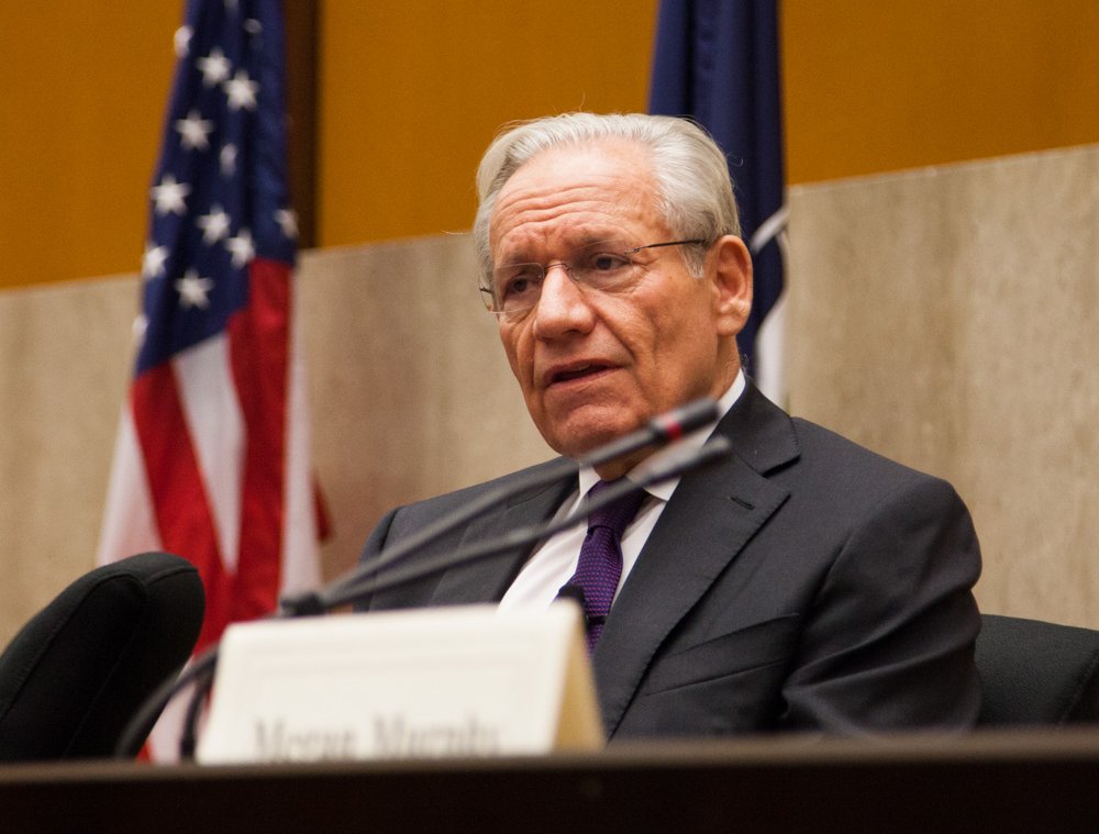 Bob Woodward giving speech