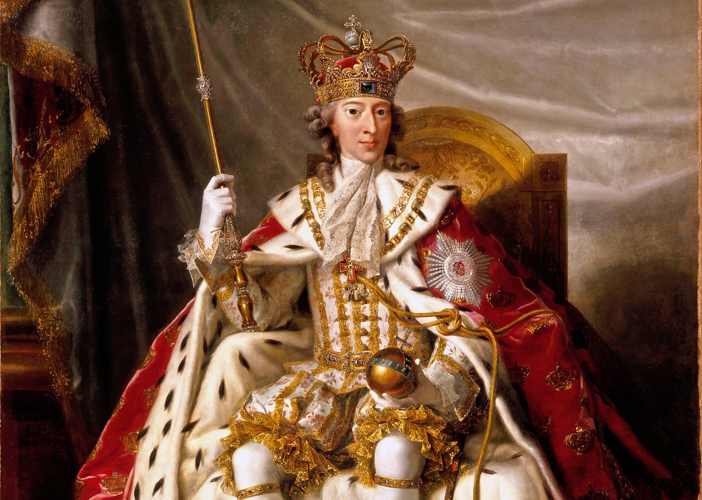 Portrait of Christian VII of Denmark (1749-1808)