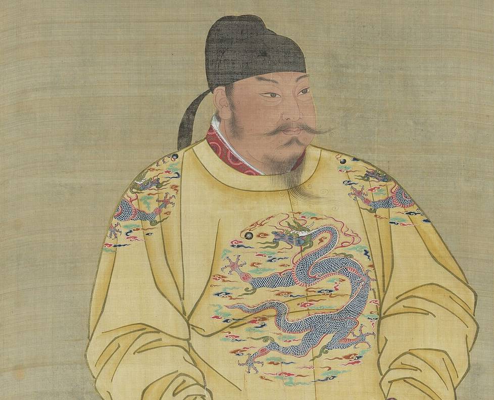 Standing Portrait of Emperor Tang Taizong