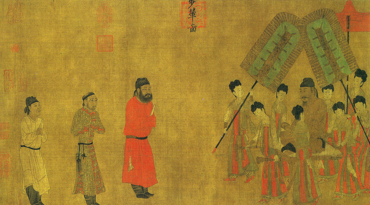 Emperor Taizong Gives An Audience