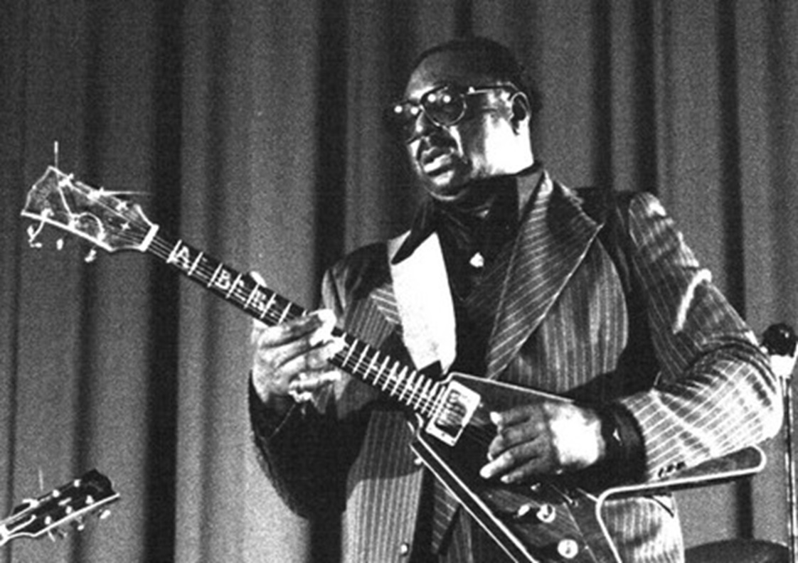 Albert King on stage - 1978