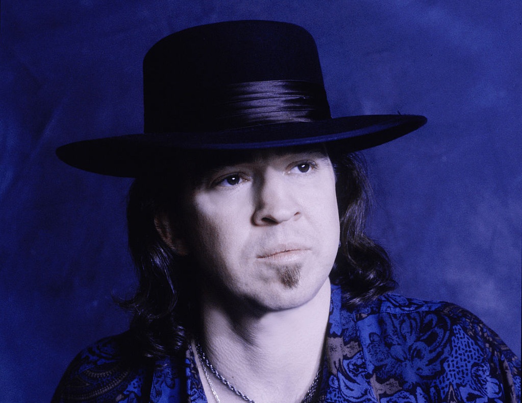 Portrait of Stevie Ray Vaughn