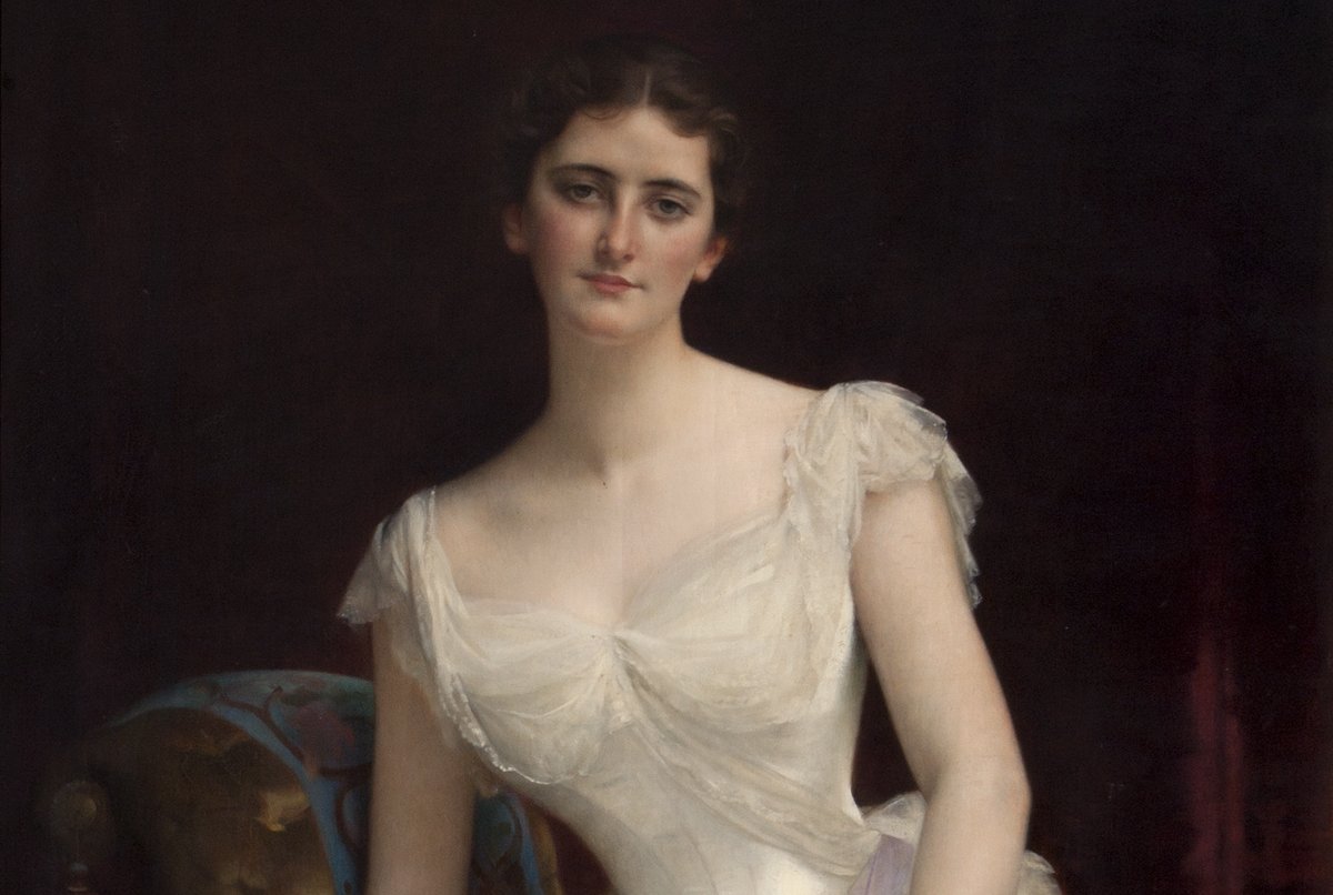 Portrait of Mary Victoria Leiter, the later Lady Curzon