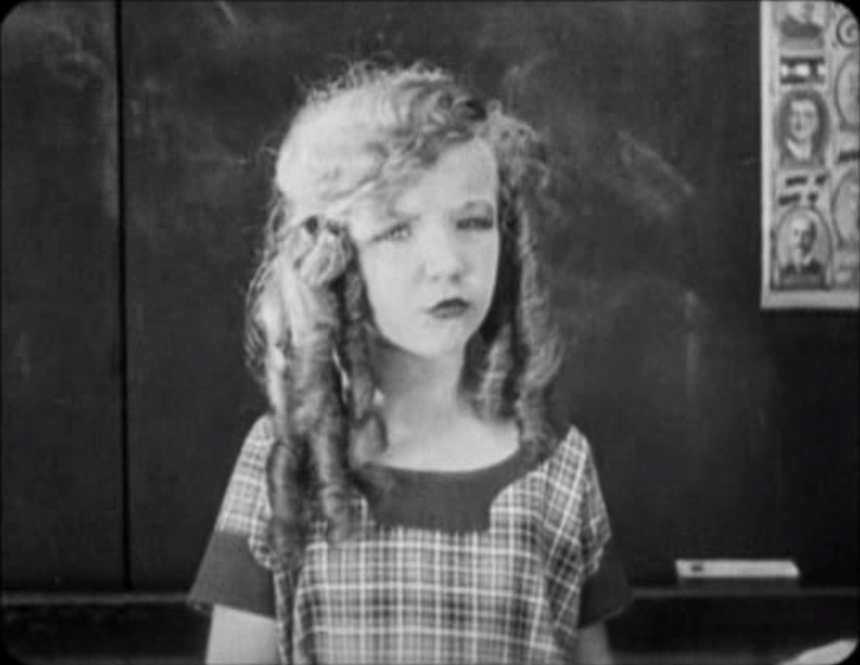 Virginia Davis in a scene from Alice Gets in Dutch (1924)