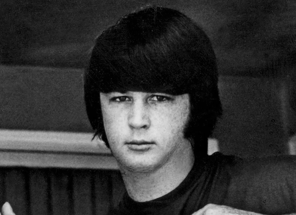 Brian Wilson wearing black shirt