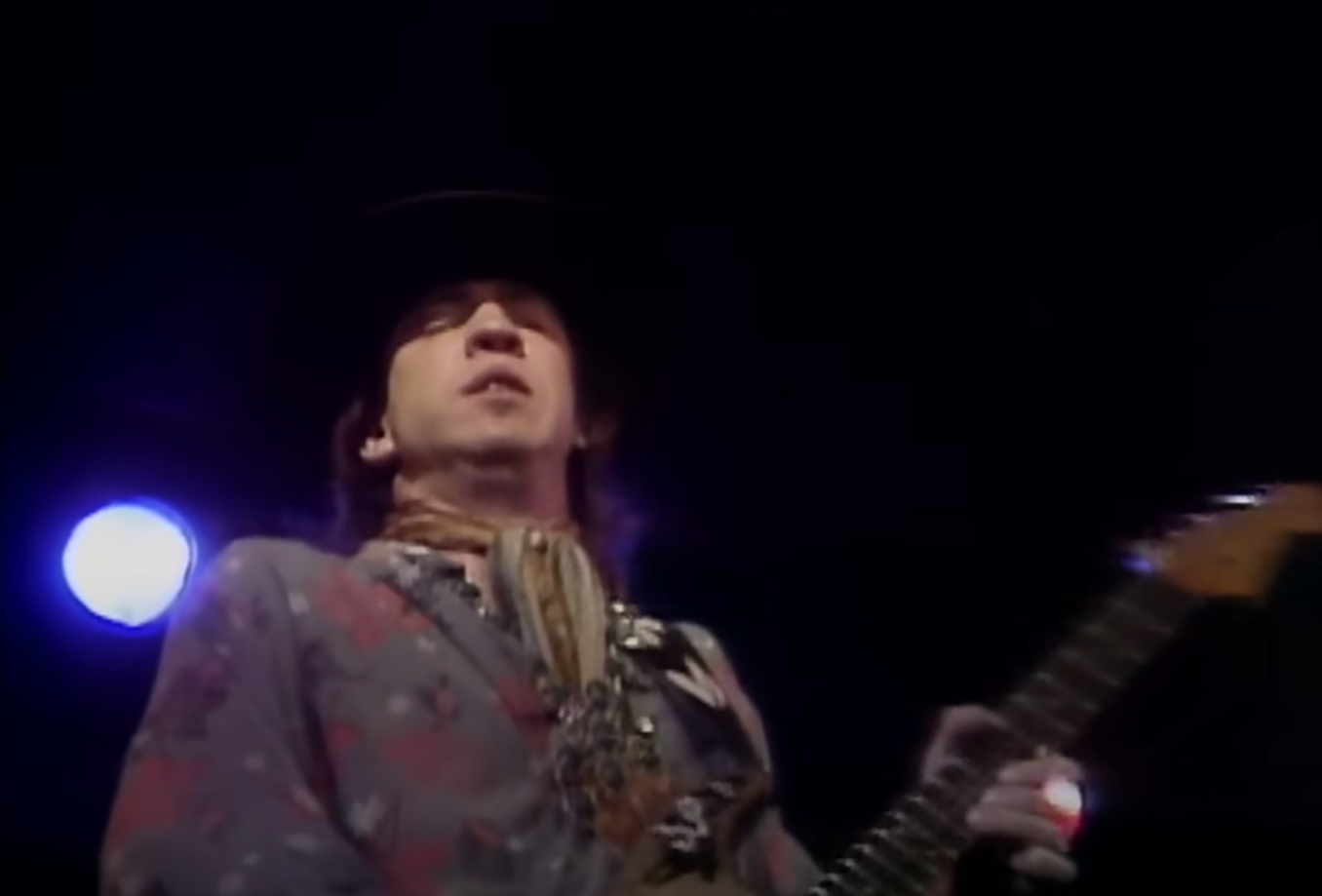 Screenshot of Stevie Ray Vaughan from - Rise of a Texas Bluesman: Stevie Ray Vaughan (2014)
