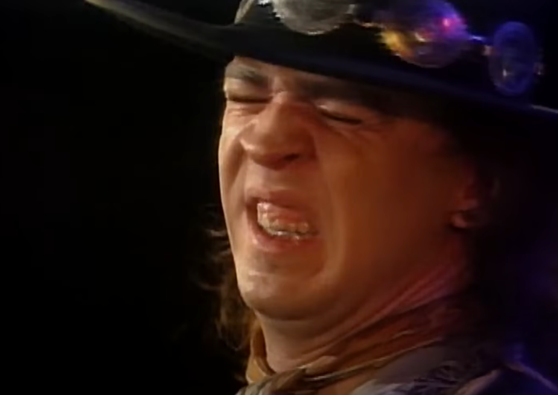 Screenshot of Stevie Ray Vaughan from - Rise of a Texas Bluesman: Stevie Ray Vaughan (2014)