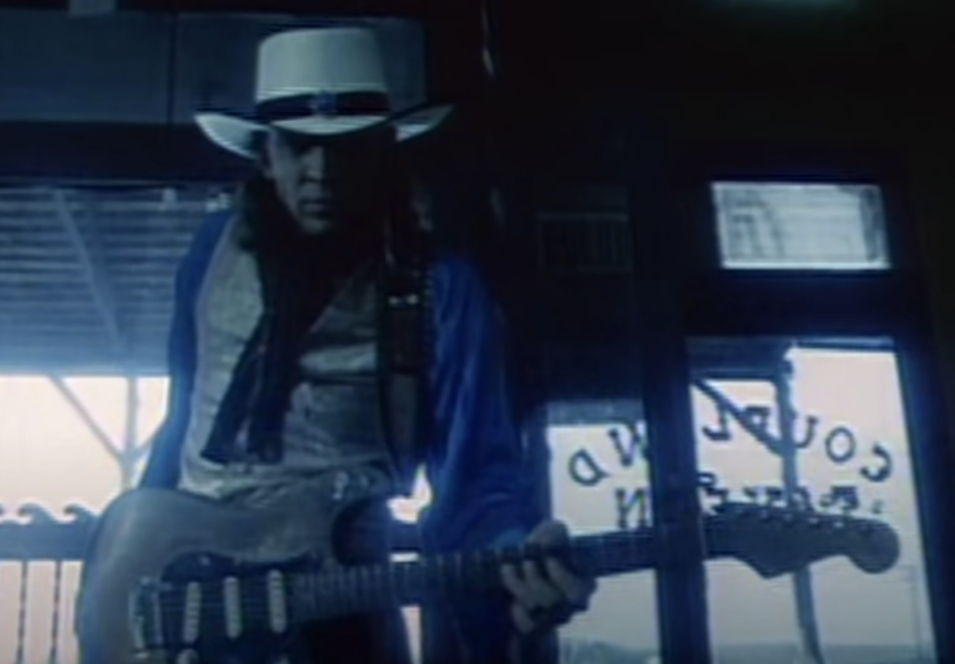 Screenshot of Stevie Ray Vaughan from - Rise of a Texas Bluesman: Stevie Ray Vaughan (2014)