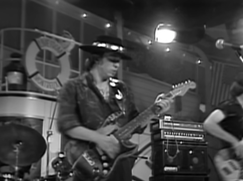 Screenshot of Stevie Ray Vaughan from - Rise of a Texas Bluesman: Stevie Ray Vaughan (2014)
