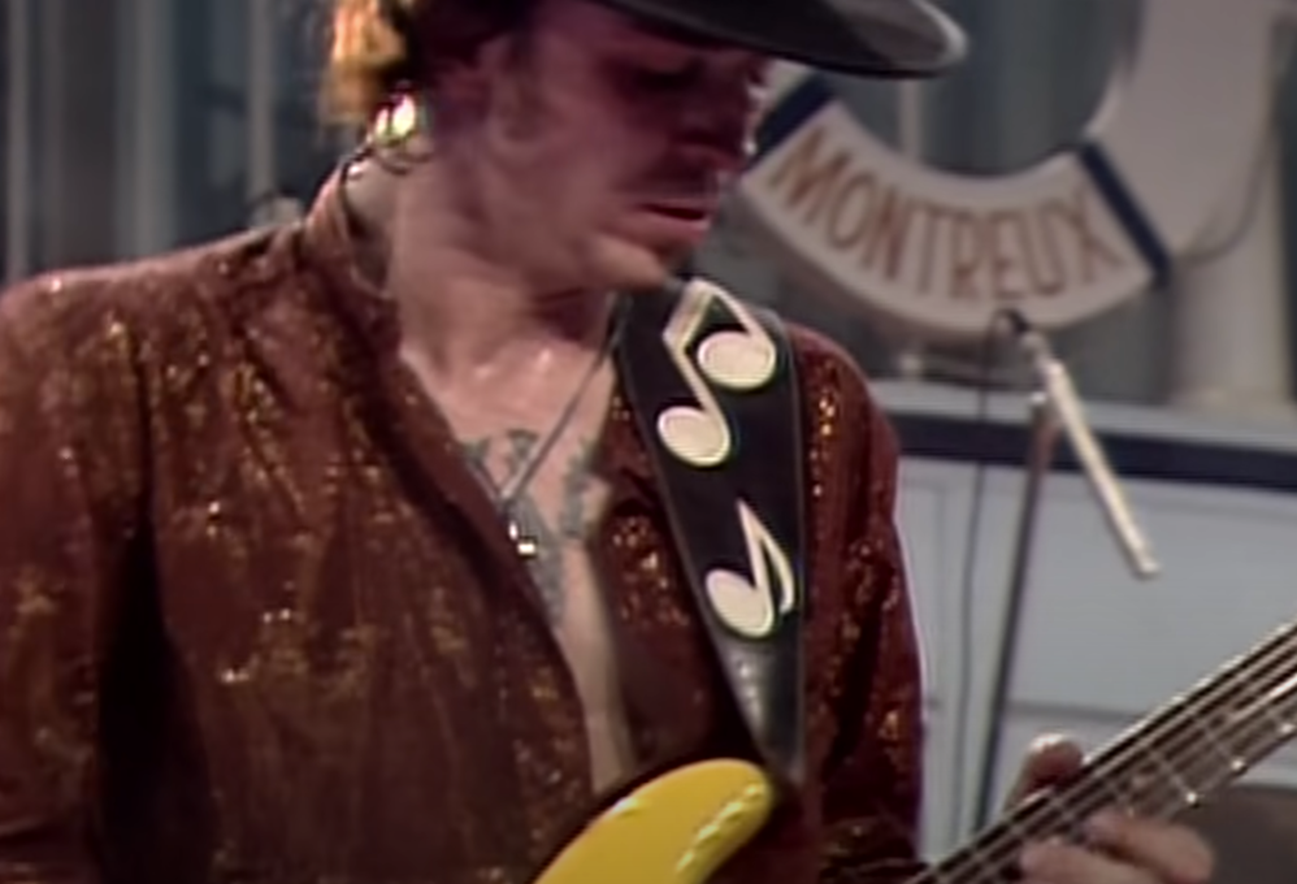 Screenshot of Stevie Ray Vaughan from - Rise of a Texas Bluesman: Stevie Ray Vaughan (2014)