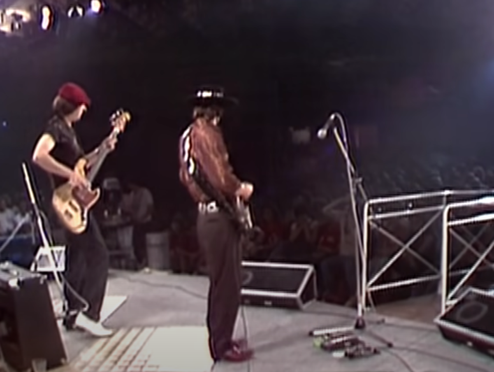 Screenshot of Stevie Ray Vaughan from - Rise of a Texas Bluesman: Stevie Ray Vaughan (2014)