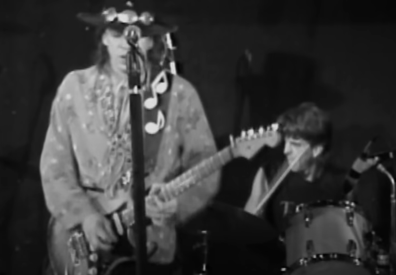 Screenshot of Stevie Ray Vaughan from - Rise of a Texas Bluesman: Stevie Ray Vaughan (2014)