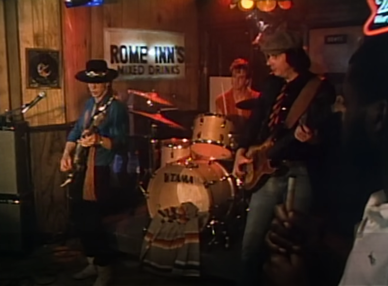 Screenshot of Stevie Ray Vaughan from - Rise of a Texas Bluesman: Stevie Ray Vaughan (2014)