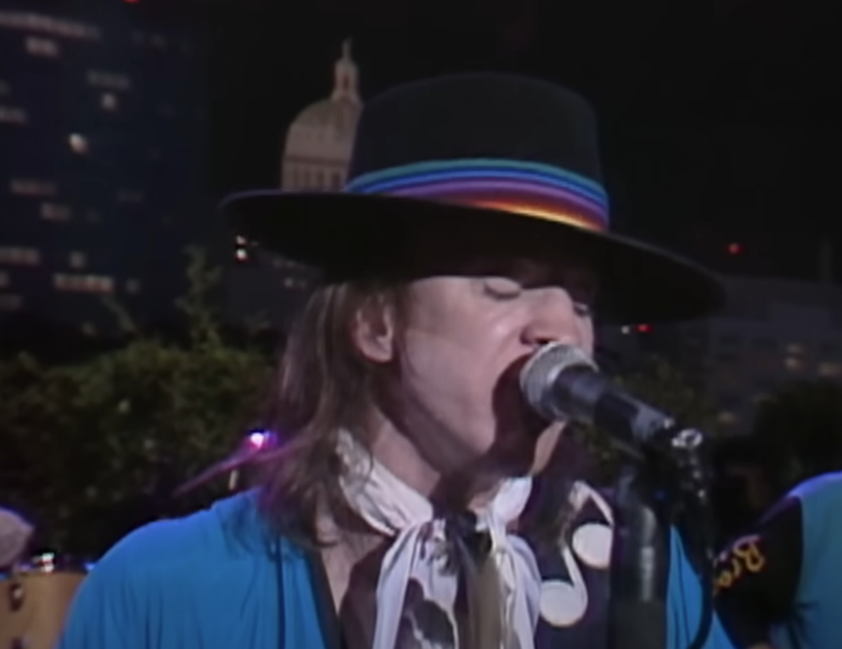 Screenshot of Stevie Ray Vaughan from - Rise of a Texas Bluesman: Stevie Ray Vaughan (2014)