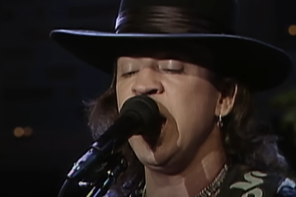 Screenshot of Stevie Ray Vaughan from - Rise of a Texas Bluesman: Stevie Ray Vaughan (2014)