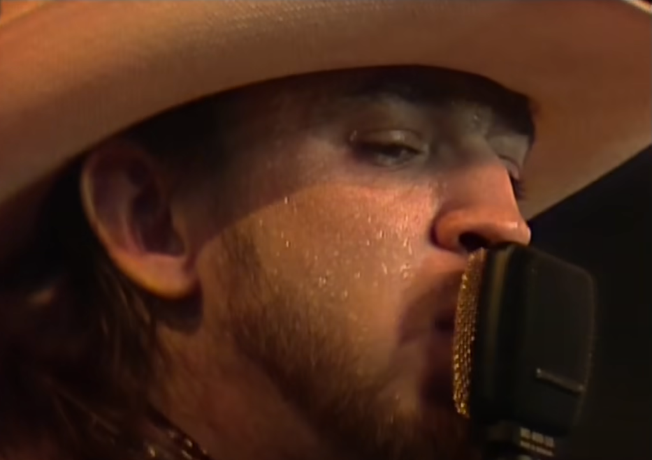 Screenshot of Stevie Ray Vaughan from - Rise of a Texas Bluesman: Stevie Ray Vaughan (2014)