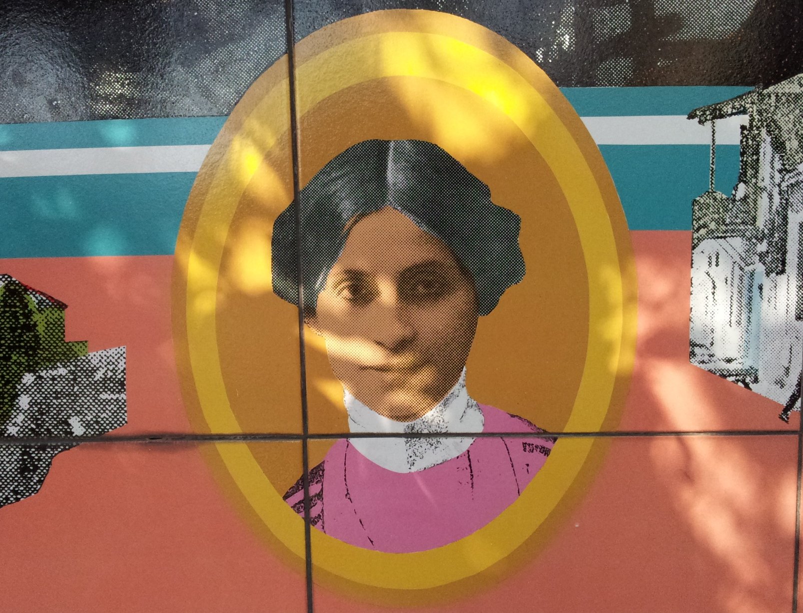 Deborah Baron in David Tartakover's 'Made in Israel' exhibit