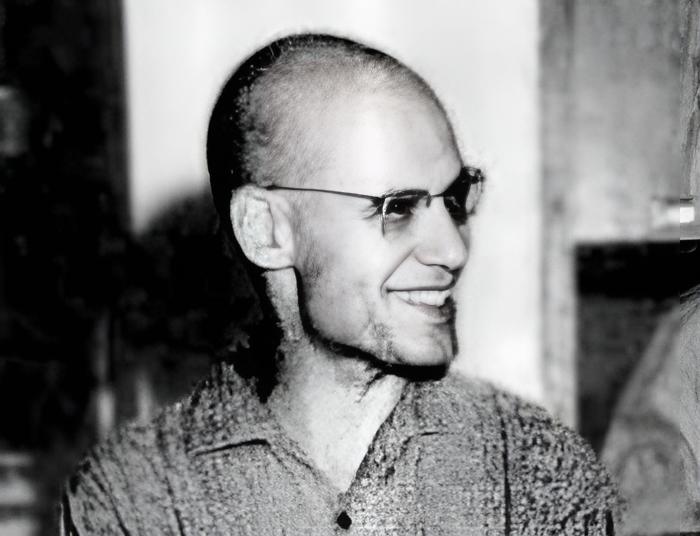 Grayscale Portrait Photo of mathematician Alexander Grothendieck