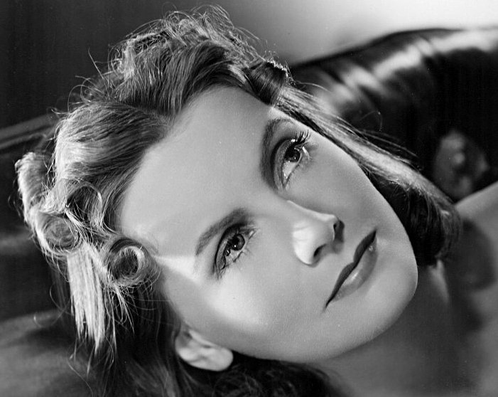 Greta Garbo in a publicity still for the American film Inspiration (1931).