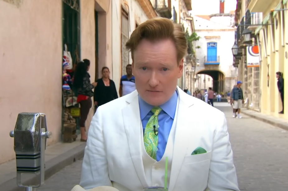 Screenshot oft he TV Show Conan in Cuba