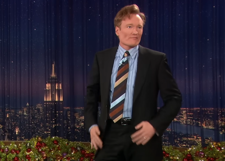 Screenshot of the Late Night with Conan O'Brien