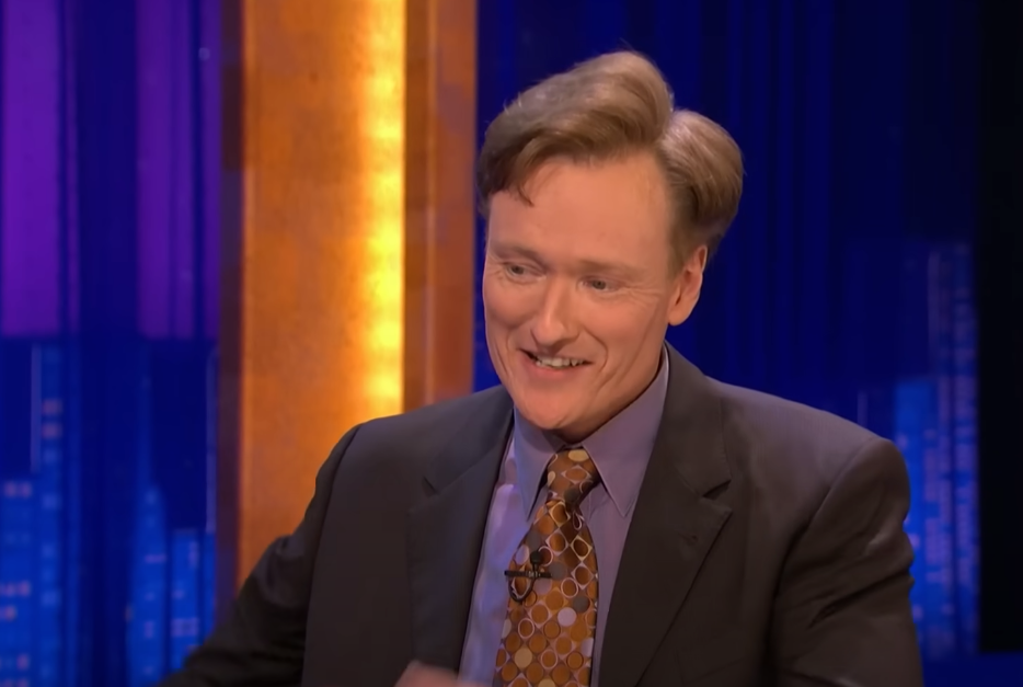 Screenshot of the TV Show Late Night with Conan O'Brien