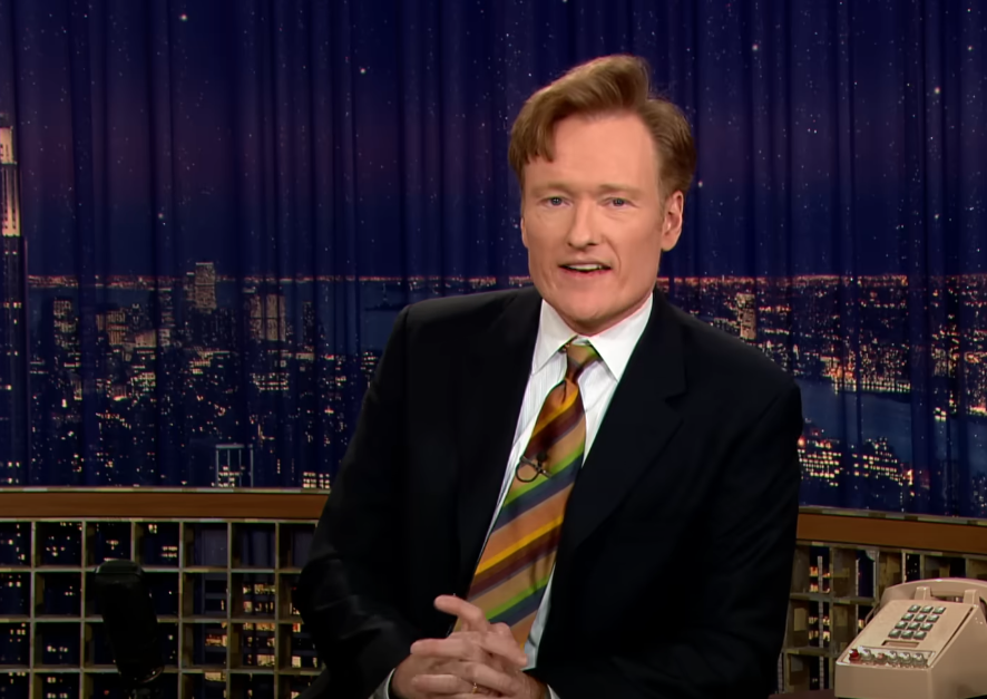 Screenshot of the TV Show  Late Night with Conan O'Brien