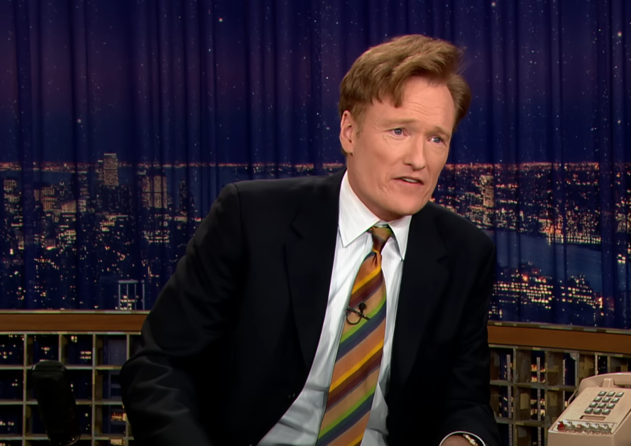 Screenshot of the TV Show Late Night with Conan O'Brien