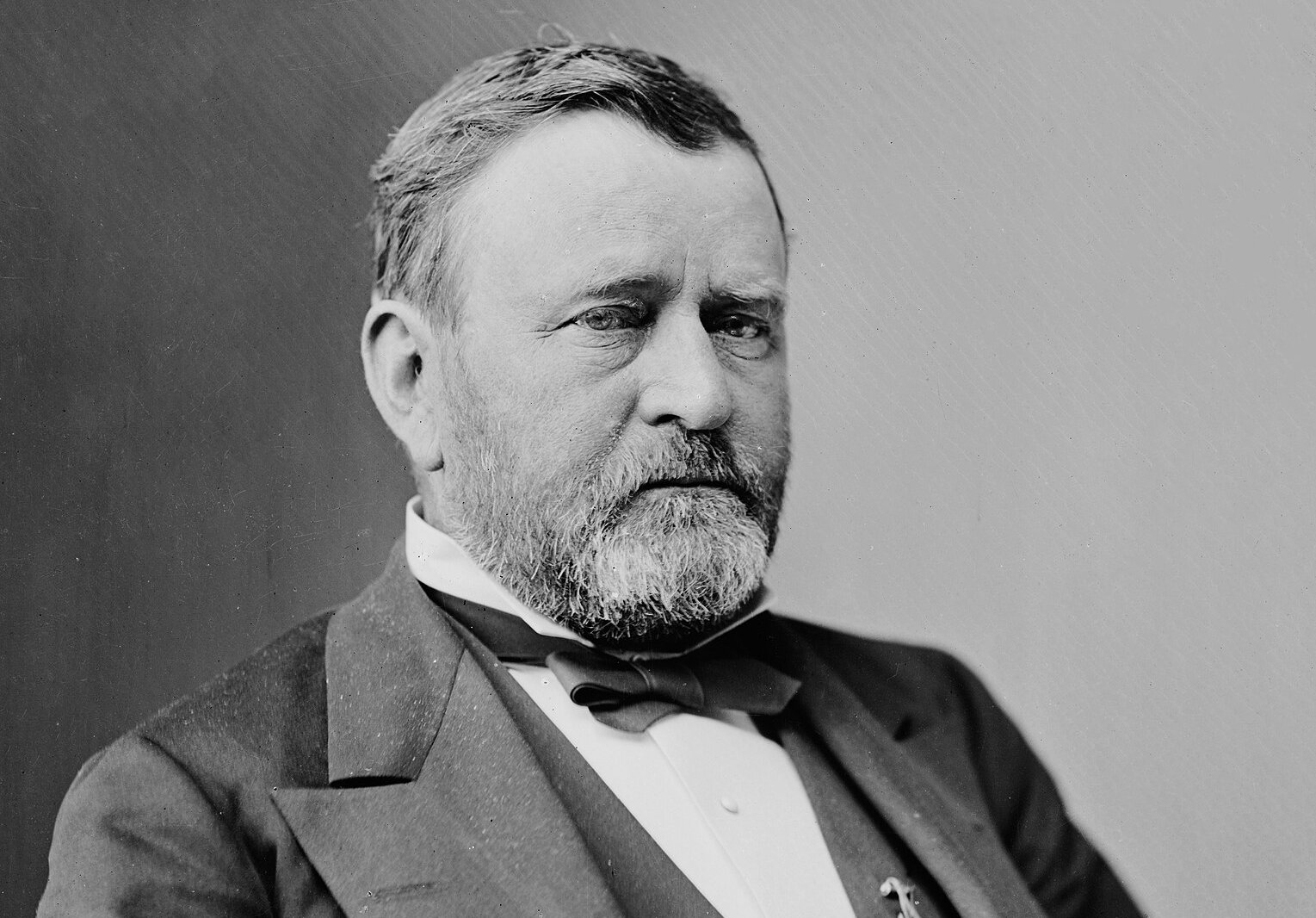 Photograph of President Grant facing right