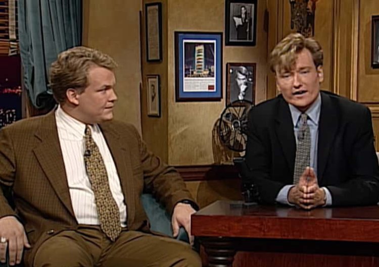 Screenshot of the TV Show Late Night with Conan O'Brien