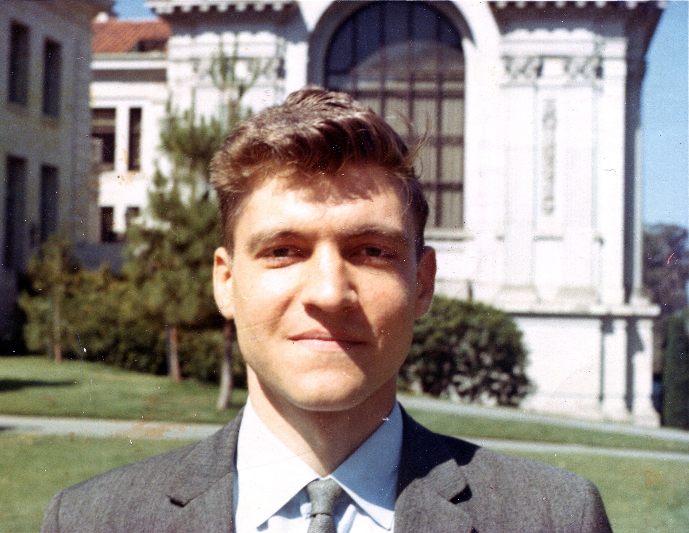 Kaczynski as an assistant professor at UC Berkeley in 1968