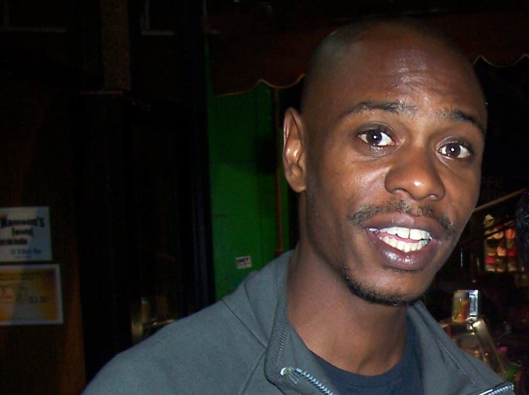 Portrait Photo of American stand-up comedian Dave Chappelle