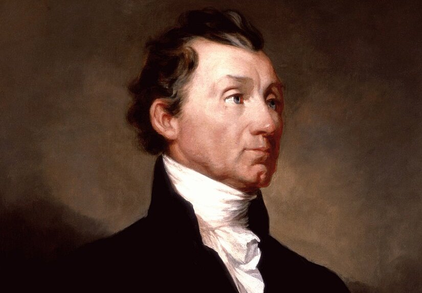 White House Portrait of James Monroe in 1819