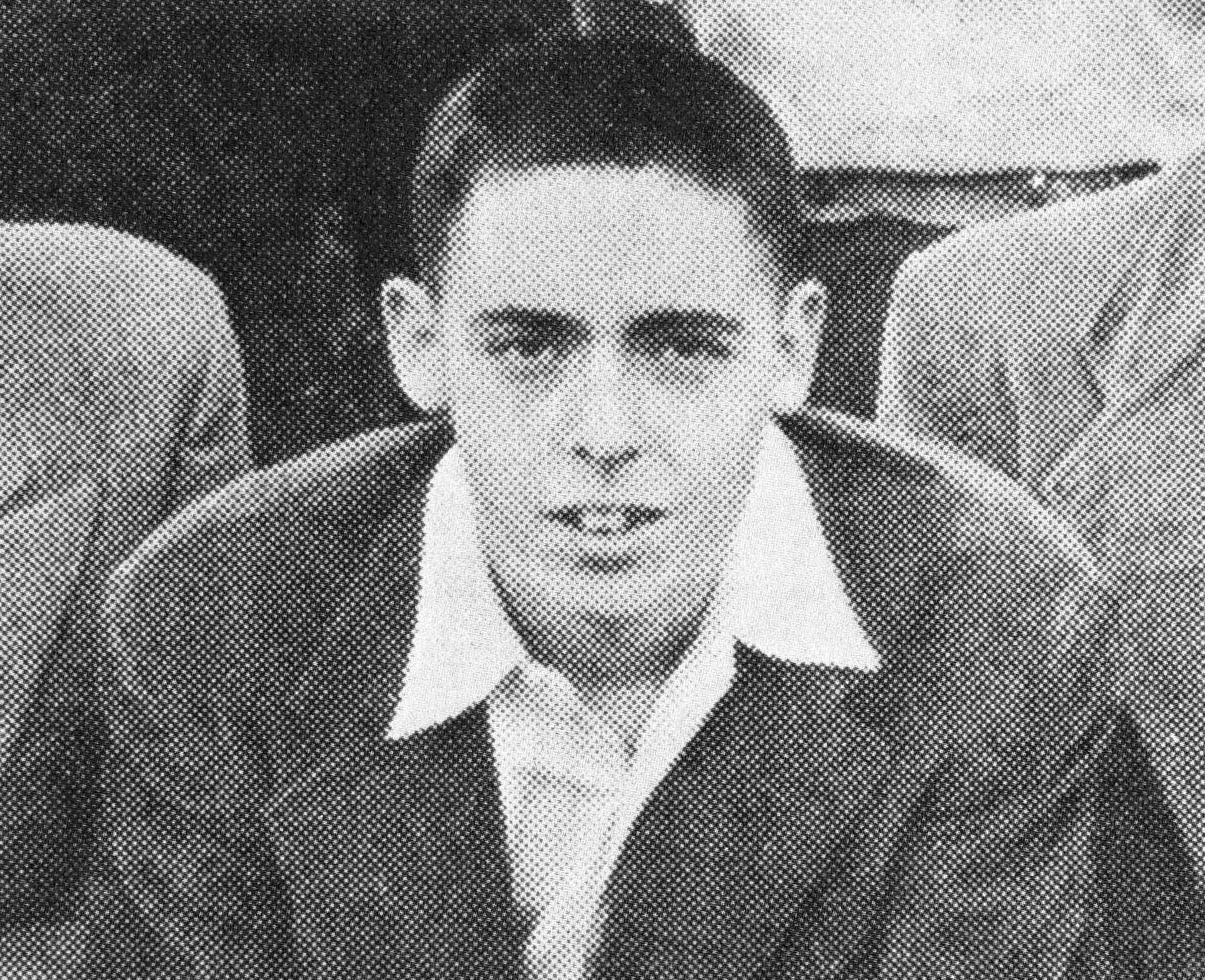 Grayscale Portrait Photo of American novelist Thomas Pynchon