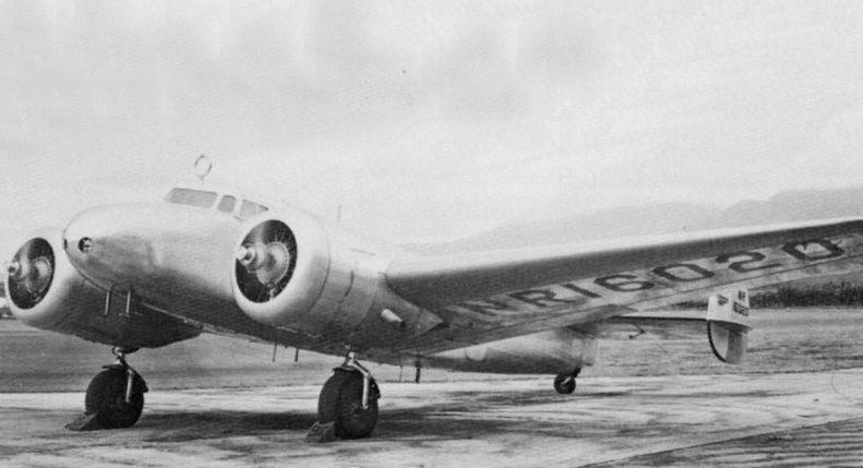 Amelia Earhart's Lockheed Model 10 Electra, at Oakland, CA