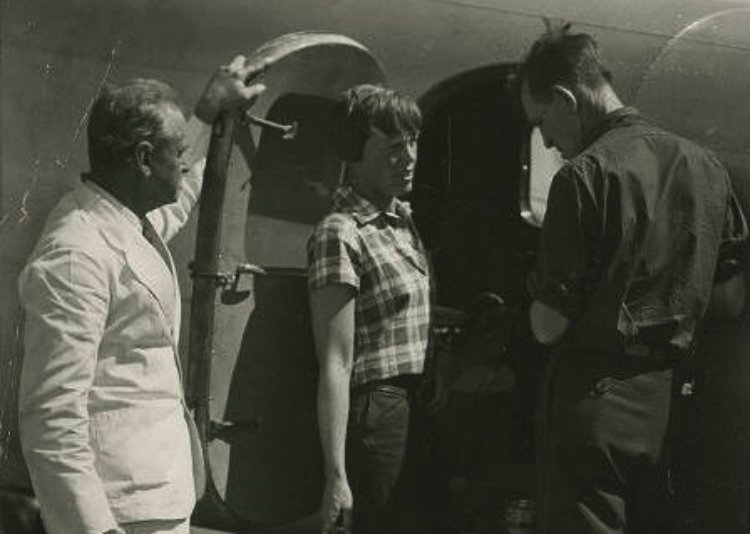 Earhart and Noonan by the Lockheed L10 Electra