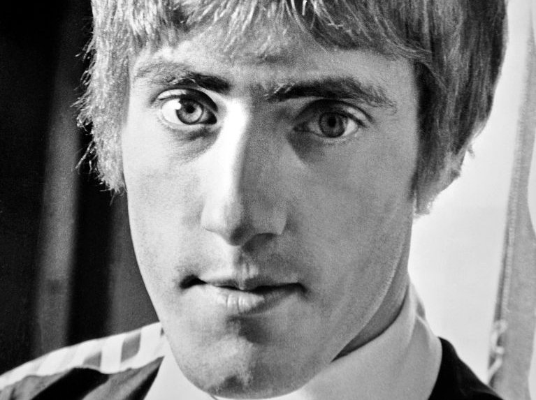 Grayscale Portrait Photo of Portrait of singer Roger Daltrey 1966