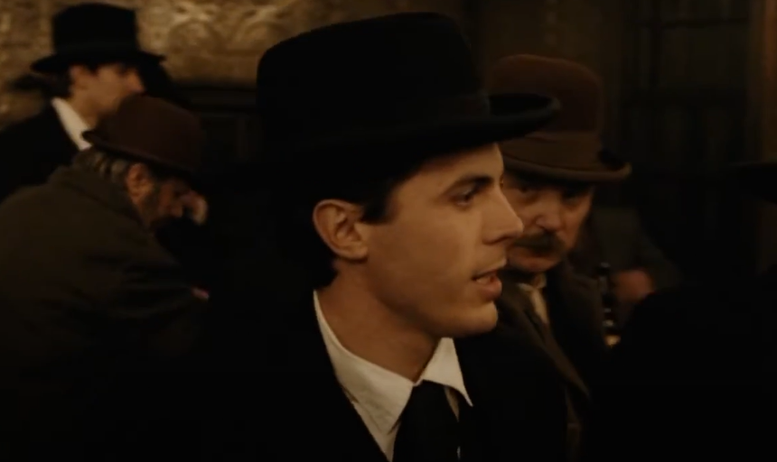 Screenshot from the movie The Assassination of Jesse James by the Coward Robert Ford (2007)