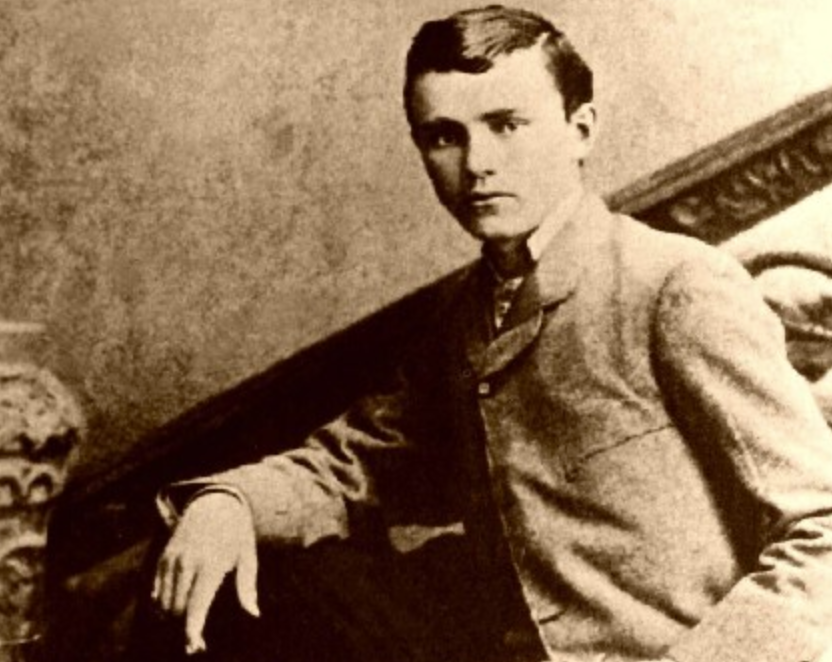 The outlaw Robert Ford in suit