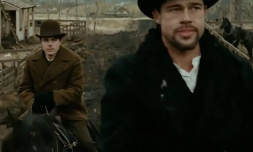 Screenshot from the movie The Assassination of Jesse James by the Coward Robert Ford (2007)
